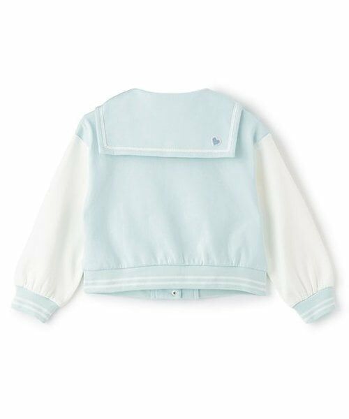 mezzo piano / メゾピアノ カーディガン・ボレロ | 【人気商品再入荷】【直営店で取り扱い無し】セーラーカラー　カットスタジャン | 詳細1