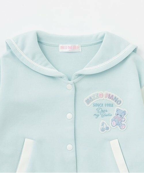mezzo piano / メゾピアノ カーディガン・ボレロ | 【人気商品再入荷】【直営店で取り扱い無し】セーラーカラー　カットスタジャン | 詳細2