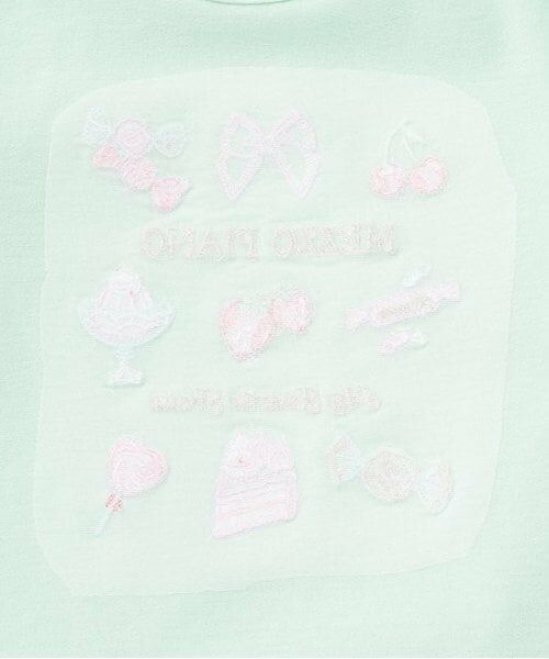 mezzo piano / メゾピアノ Tシャツ | 【人気商品再入荷】【直営店で取り扱い無し】イチゴスウィーツ長袖Tシャツ | 詳細4