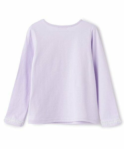 mezzo piano / メゾピアノ Tシャツ | 【人気商品再入荷】【直営店で取り扱い無し】ユニコーンキャンディ刺繍長袖Ｔシャツ | 詳細1