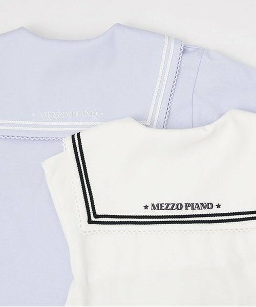 mezzo piano / メゾピアノ Tシャツ | 【人気商品再入荷】【直営店で取り扱い無し】セーラーカラー　ジッププルオーバー | 詳細7