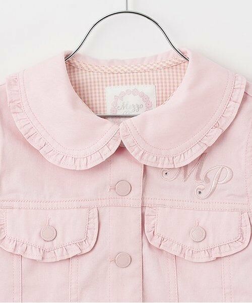 mezzo piano / メゾピアノ ブルゾン | 【人気商品再入荷】【直営店で取り扱い無し】デニム・ツイル　ジャケット | 詳細2