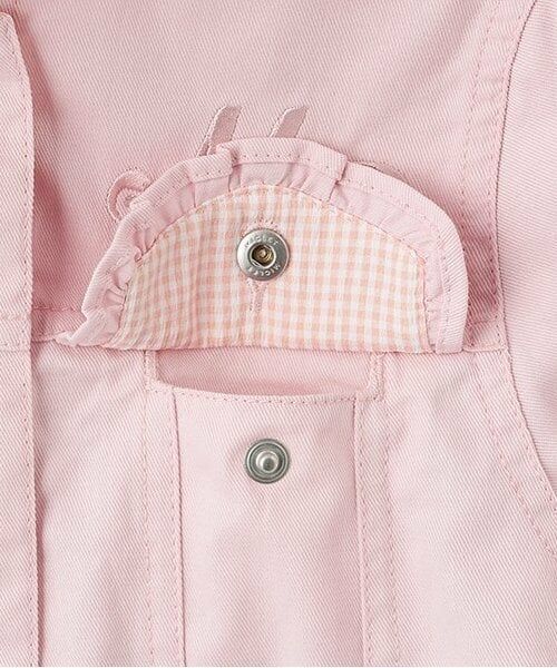 mezzo piano / メゾピアノ ブルゾン | 【人気商品再入荷】【直営店で取り扱い無し】デニム・ツイル　ジャケット | 詳細4