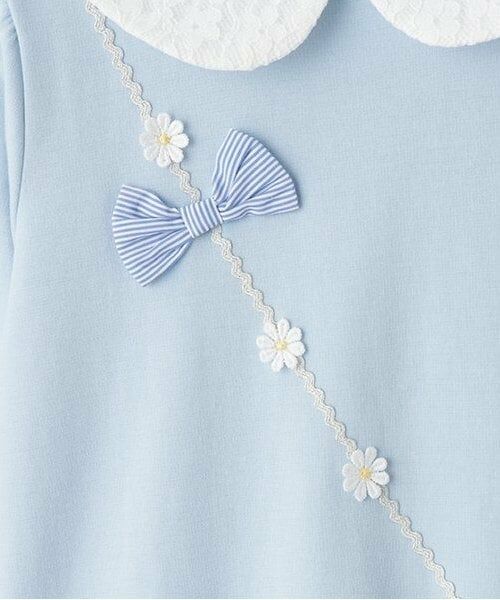 mezzo piano / メゾピアノ ミニ丈・ひざ丈ワンピース | 【人気商品再入荷】【直営店で取り扱い無し】花クマポシェット　カットワンピース | 詳細3