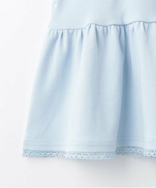 mezzo piano / メゾピアノ ミニ丈・ひざ丈ワンピース | 【人気商品再入荷】【直営店で取り扱い無し】花クマポシェット　カットワンピース | 詳細8