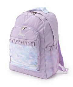 mezzo piano / メゾピアノ リュック・バックパック | 【人気商品再入荷】【直営店で取り扱い無し】シャボン玉ユニコーン柄　ナイロンリュック　大