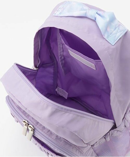 mezzo piano / メゾピアノ リュック・バックパック | 【人気商品再入荷】【直営店で取り扱い無し】シャボン玉ユニコーン柄　ナイロンリュック　大 | 詳細8