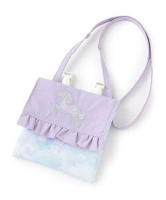 mezzo piano / メゾピアノ ショルダーバッグ | 【人気商品再入荷】【直営店で取り扱い無し】シャボン玉ユニコーン柄　移動ポケット