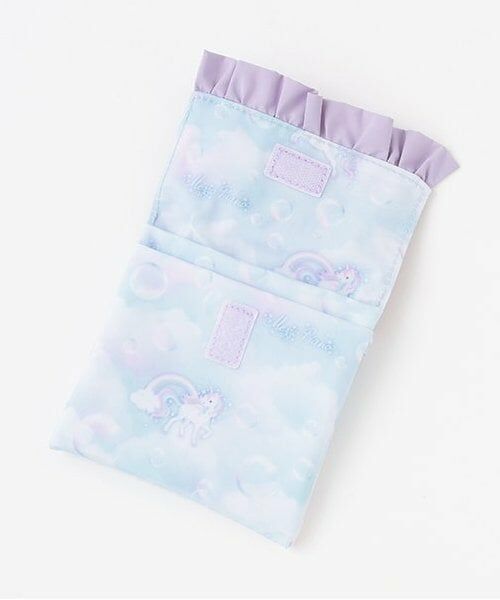 mezzo piano / メゾピアノ ショルダーバッグ | 【人気商品再入荷】【直営店で取り扱い無し】シャボン玉ユニコーン柄　移動ポケット | 詳細4