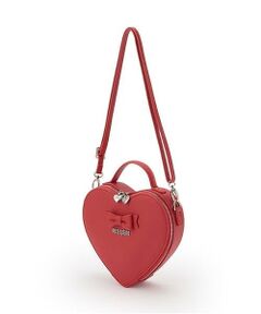 mezzo piano / メゾピアノ ショルダーバッグ | 【人気商品再入荷】【直営店で取り扱い無し】ハート型　ショルダーバッグ