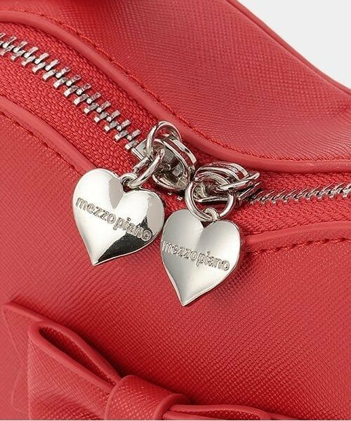 mezzo piano / メゾピアノ ショルダーバッグ | 【人気商品再入荷】【直営店で取り扱い無し】ハート型　ショルダーバッグ | 詳細2