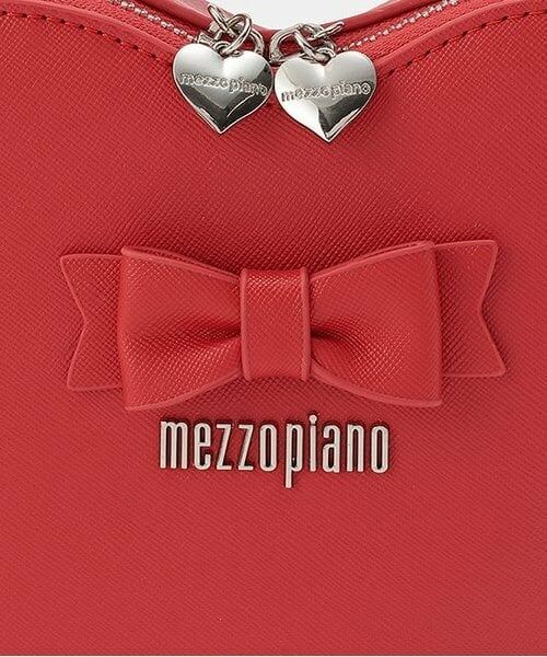 mezzo piano / メゾピアノ ショルダーバッグ | 【人気商品再入荷】【直営店で取り扱い無し】ハート型　ショルダーバッグ | 詳細3