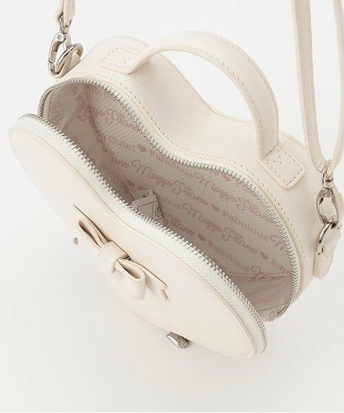 mezzo piano / メゾピアノ ショルダーバッグ | 【人気商品再入荷】【直営店で取り扱い無し】ハート型　ショルダーバッグ | 詳細5