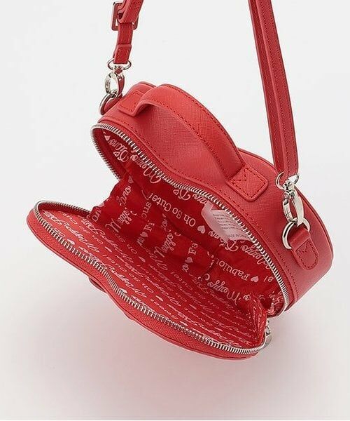 mezzo piano / メゾピアノ ショルダーバッグ | 【人気商品再入荷】【直営店で取り扱い無し】ハート型　ショルダーバッグ | 詳細6