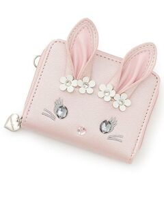 mezzo piano / メゾピアノ カードケース・名刺入れ・定期入れ | 【人気商品再入荷】【直営店で取り扱い無し】うさぎコインケースつきパスケース