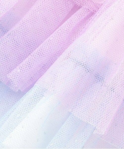 mezzo piano / メゾピアノ ミニ・ひざ丈スカート | 【人気商品再入荷】【直営店で取り扱い無し】グラデーションチュール スカート | 詳細6