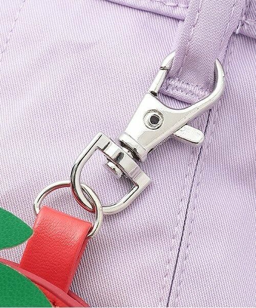 mezzo piano / メゾピアノ ショート・ハーフ・半端丈パンツ | 【人気商品再入荷】【直営店で取り扱い無し】イチゴポーチつきタイトスカート | 詳細5