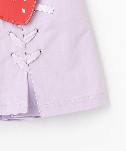 mezzo piano / メゾピアノ ショート・ハーフ・半端丈パンツ | 【人気商品再入荷】【直営店で取り扱い無し】イチゴポーチつきタイトスカート | 詳細8