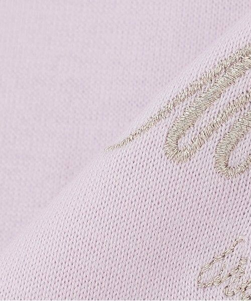 mezzo piano / メゾピアノ Tシャツ | 【人気商品再入荷】【直営店で取り扱い無し】花刺しゅう衿つき　Tシャツ | 詳細8