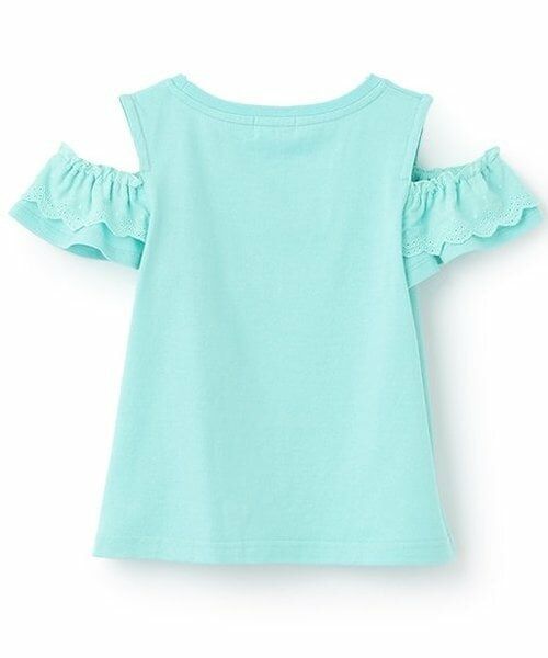 mezzo piano / メゾピアノ Tシャツ | 【人気商品再入荷】【直営店で取り扱い無し】ダイナーメニュー肩開き　2wayTシャツ | 詳細1