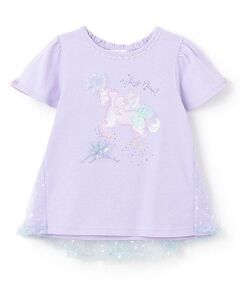 mezzo piano / メゾピアノ Tシャツ | 【人気商品再入荷】【直営店で取り扱い無し】ペガサスプリント半袖Ｔシャツ