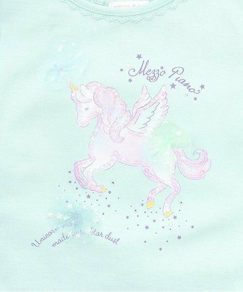 mezzo piano / メゾピアノ Tシャツ | 【人気商品再入荷】【直営店で取り扱い無し】ペガサスプリント半袖Ｔシャツ | 詳細5