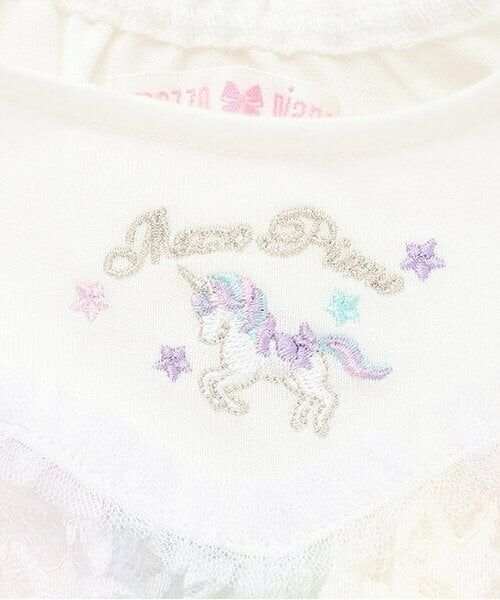 mezzo piano / メゾピアノ その他トップス | 【人気商品再入荷】【直営店で取り扱い無し】レインボー星レース　レイヤードチュニック | 詳細3