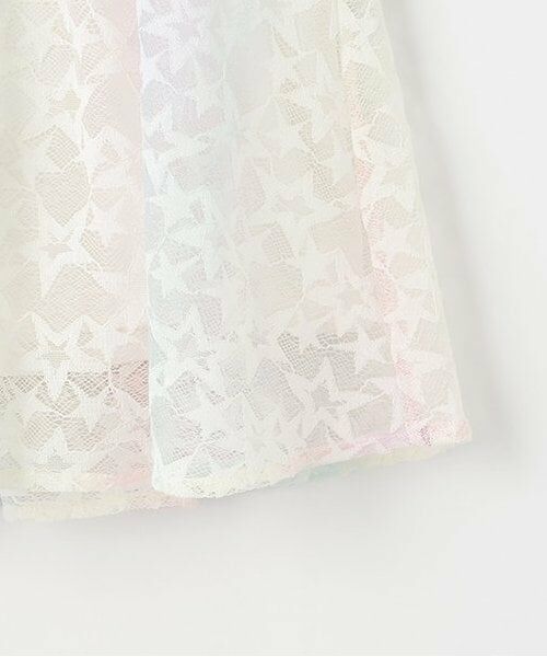 mezzo piano / メゾピアノ その他トップス | 【人気商品再入荷】【直営店で取り扱い無し】レインボー星レース　レイヤードチュニック | 詳細6