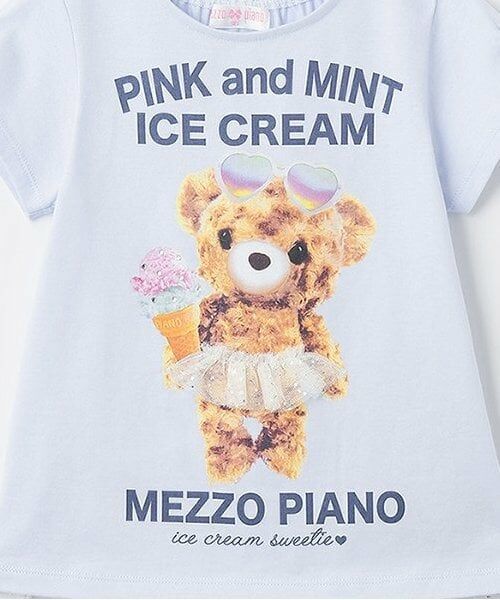 mezzo piano / メゾピアノ Tシャツ | 【人気商品再入荷】【直営店で取り扱い無し】アイスクマプリントTシャツ | 詳細5