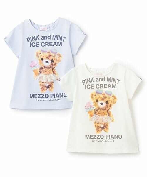 mezzo piano / メゾピアノ Tシャツ | 【人気商品再入荷】【直営店で取り扱い無し】アイスクマプリントTシャツ | 詳細9