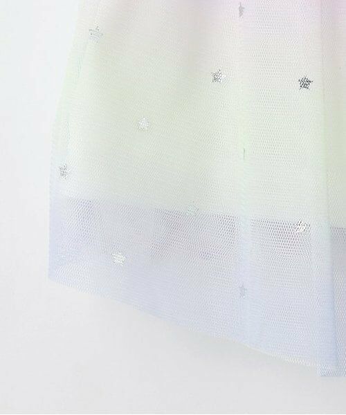 mezzo piano / メゾピアノ Tシャツ | 【人気商品再入荷】【直営店で取り扱い無し】レインボーチュール切替チュニック | 詳細5