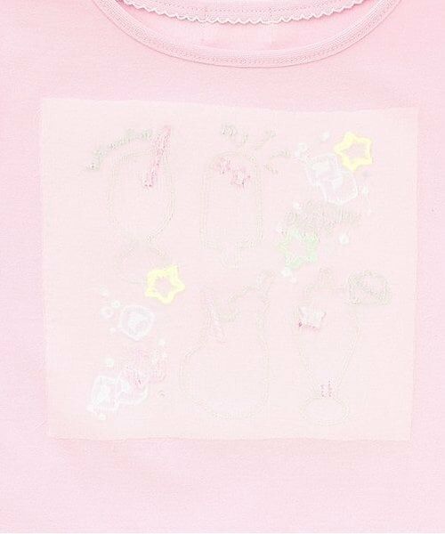 mezzo piano / メゾピアノ Tシャツ | 【人気商品再入荷】【直営店で取り扱い無し】ソーダ刺繍　半袖Tシャツ | 詳細4