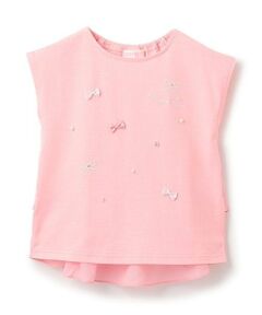 mezzo piano / メゾピアノ Tシャツ | 【人気商品再入荷】【直営店で取り扱い無し】後ろフリル　Tシャツ