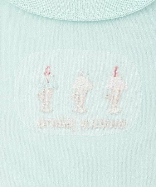 mezzo piano / メゾピアノ Tシャツ | 【人気商品再入荷】【直営店で取り扱い無し】アイス刺しゅうレイヤードTシャツ | 詳細4