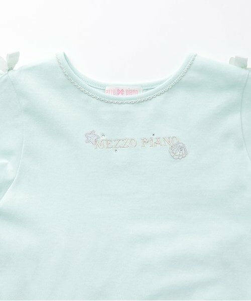 mezzo piano / メゾピアノ ミニ丈・ひざ丈ワンピース | 【人気商品再入荷】【直営店で取り扱い無し】シェル柄　切替カットワンピース | 詳細2