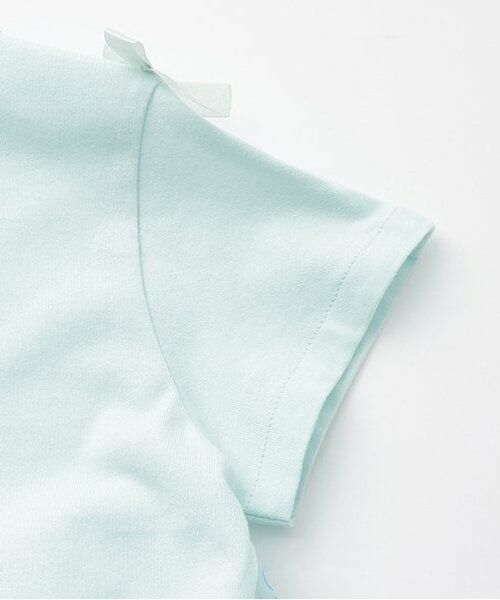 mezzo piano / メゾピアノ ミニ丈・ひざ丈ワンピース | 【人気商品再入荷】【直営店で取り扱い無し】シェル柄　切替カットワンピース | 詳細5