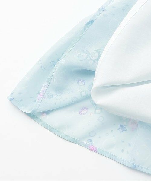 mezzo piano / メゾピアノ ミニ丈・ひざ丈ワンピース | 【人気商品再入荷】【直営店で取り扱い無し】シェル柄　切替カットワンピース | 詳細8