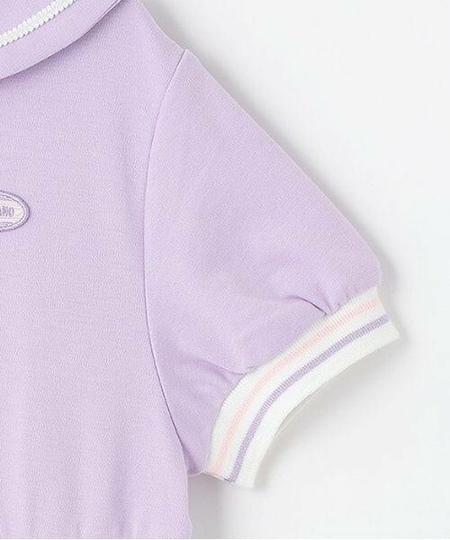 mezzo piano / メゾピアノ ミニ丈・ひざ丈ワンピース | 【人気商品再入荷】【直営店で取り扱い無し】ハーフジップ　セーラーワンピース | 詳細5