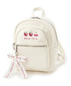 mezzo piano / メゾピアノ リュック・バックパック | 【人気商品再入荷】【直営店で取り扱い無し】イチゴチェリー　ミニリュック