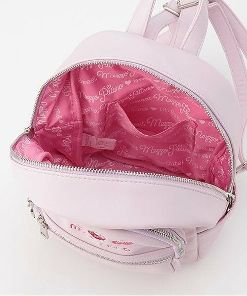 mezzo piano / メゾピアノ リュック・バックパック | 【人気商品再入荷】【直営店で取り扱い無し】イチゴチェリー　ミニリュック | 詳細8