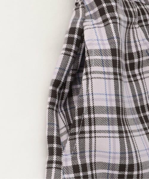 mezzo piano / メゾピアノ ショート・ハーフ・半端丈パンツ | 【人気商品再入荷】【直営店で取り扱い無し】チェックラップ　キュロットスカート | 詳細4