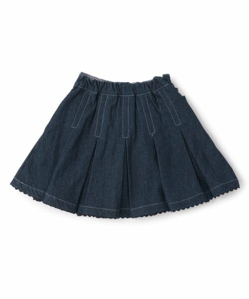 mezzo piano / メゾピアノ ショート・ハーフ・半端丈パンツ | 【人気商品再入荷】【直営店で取り扱い無し】移動ポケットつき　前ジップスカパン | 詳細1