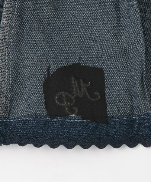 mezzo piano / メゾピアノ ショート・ハーフ・半端丈パンツ | 【人気商品再入荷】【直営店で取り扱い無し】移動ポケットつき　前ジップスカパン | 詳細9