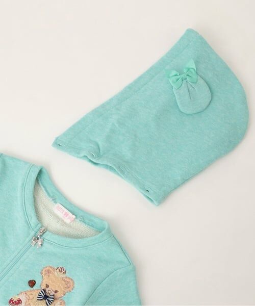 mezzo piano / メゾピアノ パーカー | 【人気商品再入荷】【直営店で取り扱い無し】クマ耳フードパーカ | 詳細3