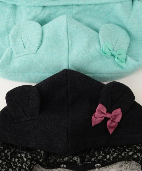 mezzo piano / メゾピアノ パーカー | 【人気商品再入荷】【直営店で取り扱い無し】クマ耳フードパーカ | 詳細4