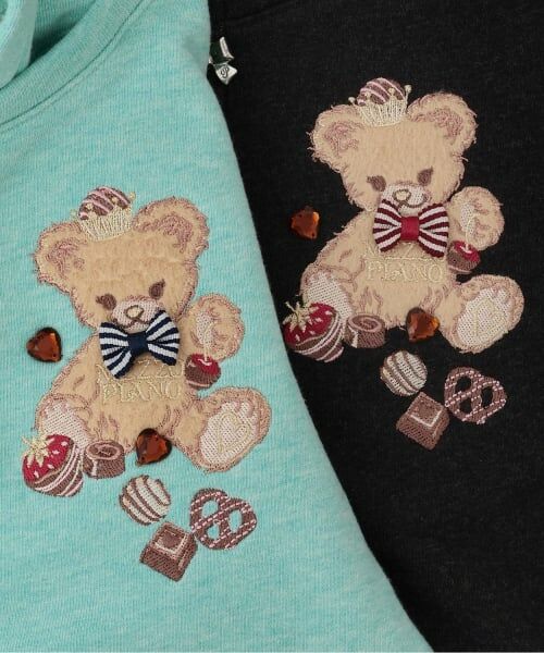 mezzo piano / メゾピアノ パーカー | 【人気商品再入荷】【直営店で取り扱い無し】クマ耳フードパーカ | 詳細5