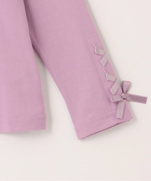 mezzo piano / メゾピアノ Tシャツ | 【人気商品再入荷】【直営店で取り扱い無し】ジャム瓶アップリケ　長袖Tシャツ | 詳細4