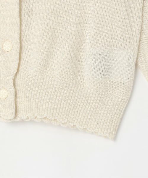 mezzo piano / メゾピアノ カーディガン・ボレロ | 【人気商品再入荷】【直営店で取り扱い無し】リボン　ラメニットカーディガン | 詳細6