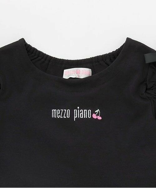 mezzo piano / メゾピアノ ミニ丈・ひざ丈ワンピース | 【人気商品再入荷】【直営店で取り扱い無し】ギンガムスウィーツドッキングワンピース | 詳細2