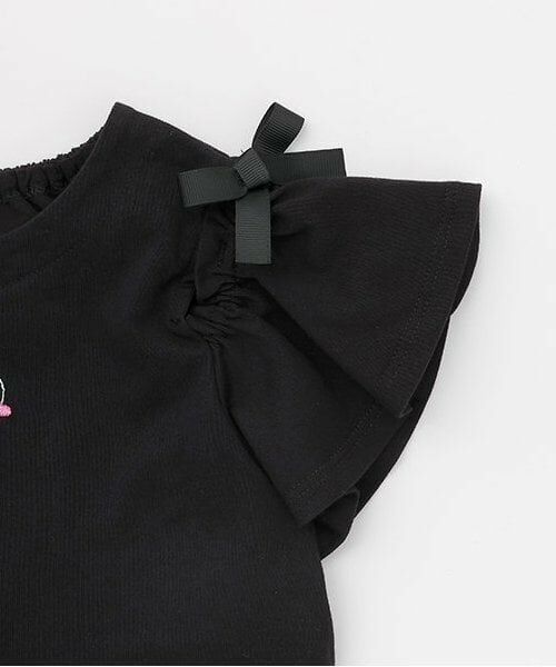 mezzo piano / メゾピアノ ミニ丈・ひざ丈ワンピース | 【人気商品再入荷】【直営店で取り扱い無し】ギンガムスウィーツドッキングワンピース | 詳細4